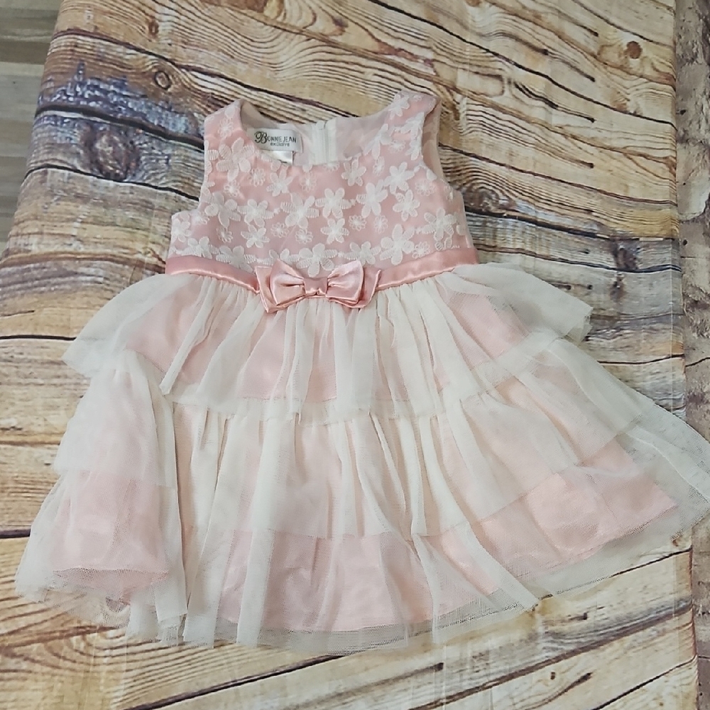 🔥Bonnie Jean Exclusive Toddler Dress Flower Girl Formal 18 Month